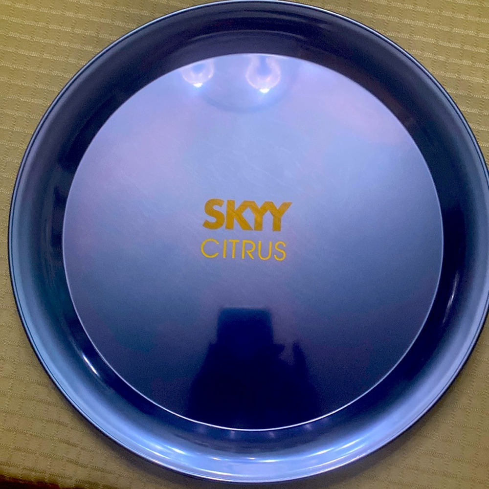 SKYY CITRUS METAL TRAY